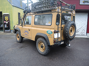 1986 LAND ROVER 90 "Camel Trophy"