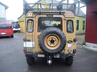 1986 LAND ROVER 90 "Camel Trophy"