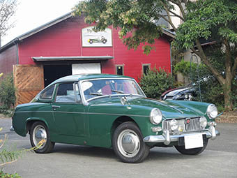 1965 MG MIDGET Mk-2 ASHLEY Hardtop 付き