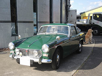 1965 MG MIDGET Mk-2 ASHLEY Hardtop 付き