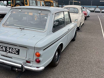 AUSTIN A35とSINGER IMP